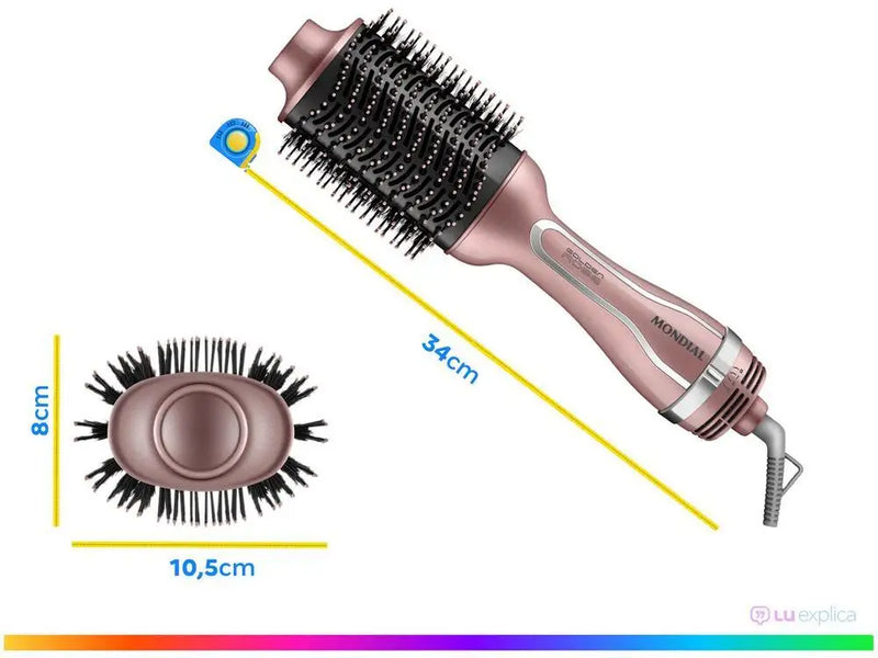 Escova Secadora Mondial ES-02-BI 1200W - Bivolt